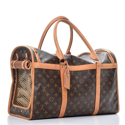 fake louis vuitton dog bags|Louis Vuitton dog carrier 50.